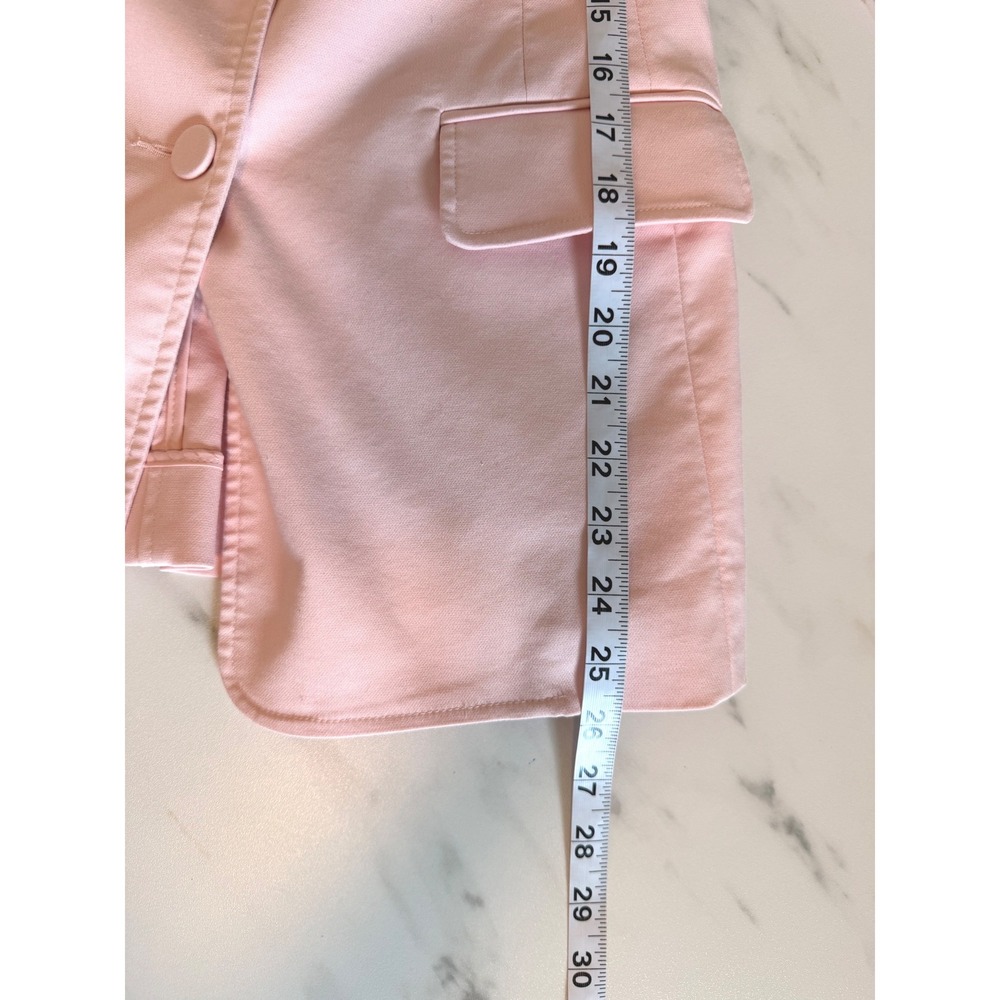 Cabi 5656 Blush Pink Tailored Two Button Blazer Jacket Womens Size 2 career - Picture 9 of 10